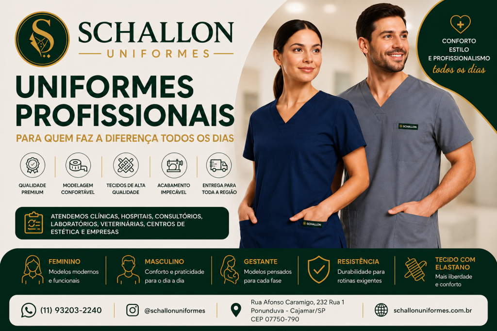 Loja de Uniformes Profissionais em Cajamar